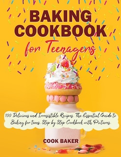 Front cover_Baking Cookbook For Teenagers