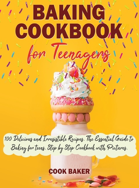 Front cover_Baking Cookbook For Teenagers