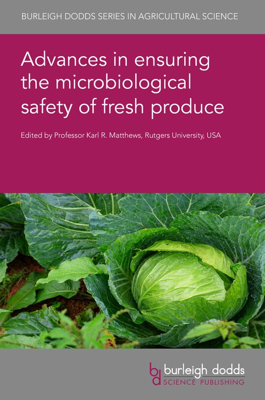 Front cover_Advances in ensuring the microbiological safety of fresh produce
