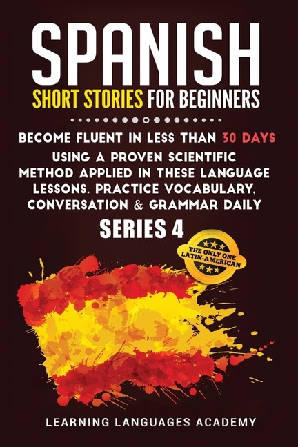 Front cover_Spanish Short Stories For Beginners
