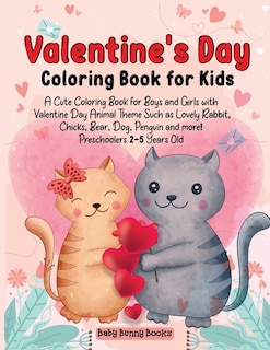 Front cover_Valentine's Day Coloring Book For Kids