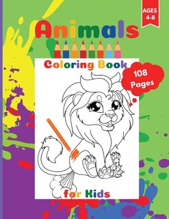 Couverture_Animals Coloring Book For Kids
