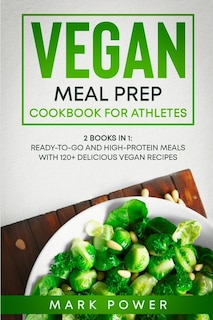 Front cover_Vegan Meal Prep Cookbook for Athletes