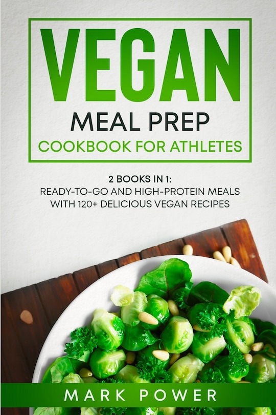 Front cover_Vegan Meal Prep Cookbook for Athletes