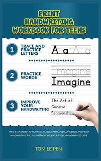 Couverture_Print Handwriting Workbook For Teens