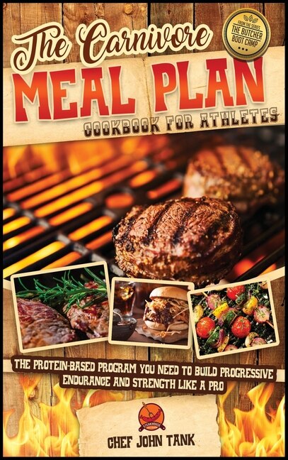 Front cover_The Carnivore Meal Plan Cookbook For Athletes