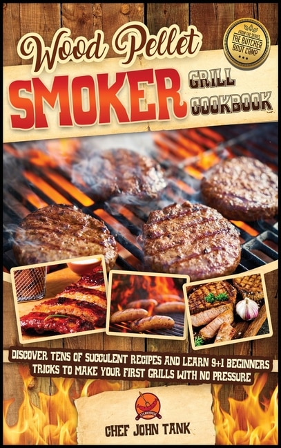 Front cover_Wood Pellet Smoker Grill Cookbook