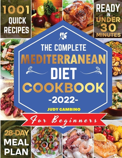 Front cover_Mediterranean Diet Cookbook for Beginners