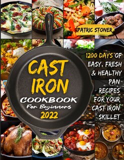 Front cover_CАst Iron Cookbook for BЕginnЕrs 2022