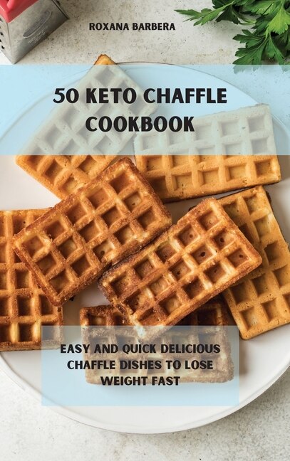 Front cover_50 Keto Chaffle Recipes