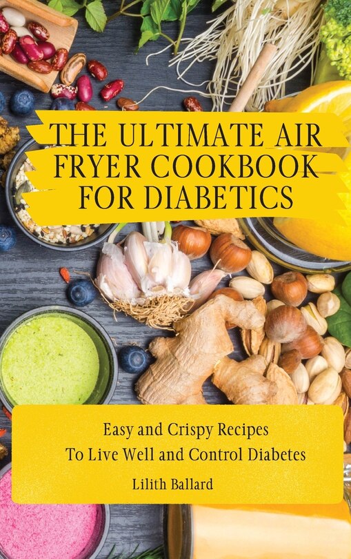 Front cover_The Air Fryer Cookbook for Diabetics