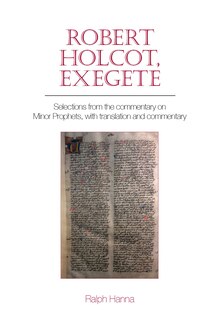 Couverture_Robert Holcot, exegete