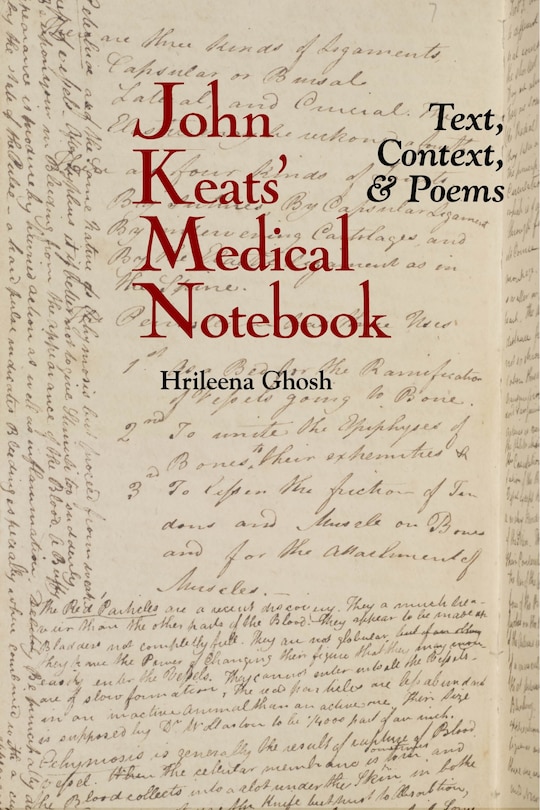 Couverture_John Keats' Medical Notebook