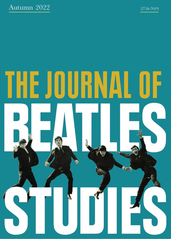 Front cover_The Journal of Beatles Studies (Volume 1, Issue 1)