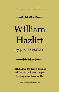 Couverture_William Hazlitt