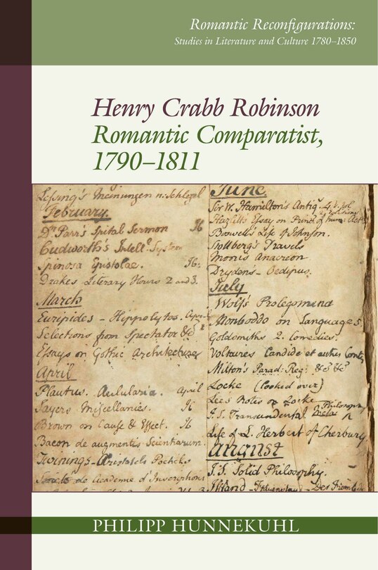 Couverture_Henry Crabb Robinson