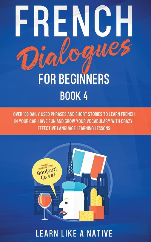 Couverture_French Dialogues for Beginners Book 4