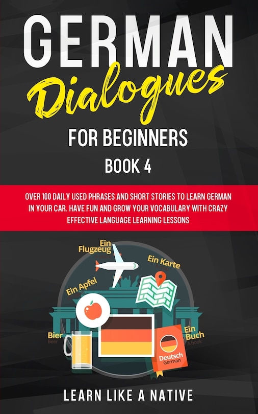 Front cover_German Dialogues for Beginners Book 4