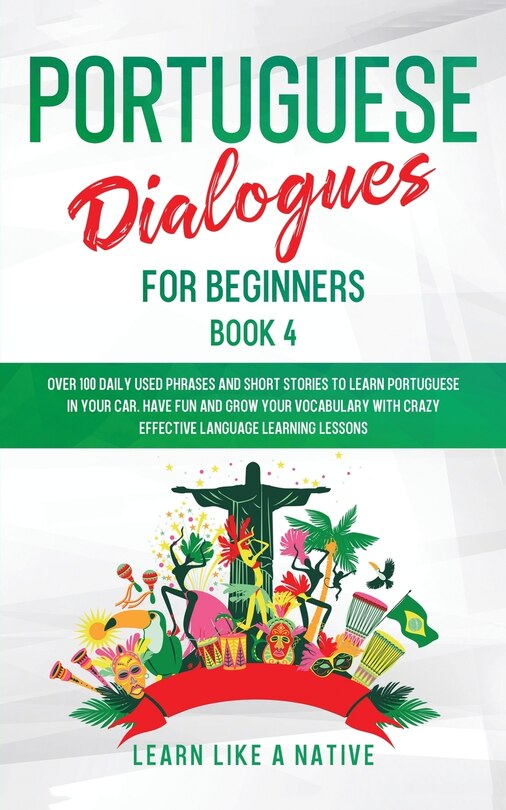 Couverture_Portuguese Dialogues for Beginners Book 4