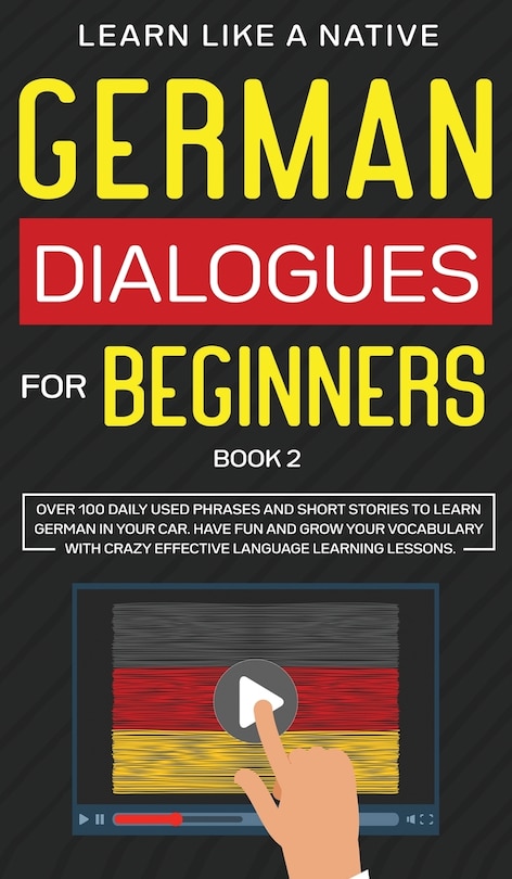 Front cover_German Dialogues for Beginners Book 2