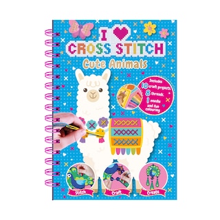 Couverture_I LOVE CROSS STITCH CUTE ANIMALS
