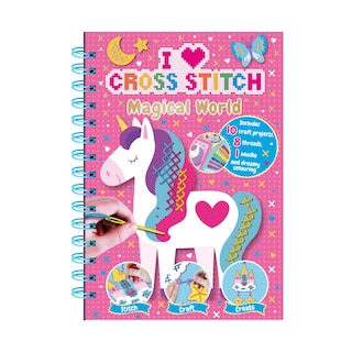 Front cover_I LOVE CROSS STITCH MAGICAL WORLD
