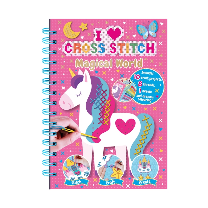 Front cover_I LOVE CROSS STITCH MAGICAL WORLD