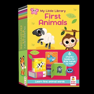 Front cover_BUSY BABY MY LITTLE LIBRARY ANIMALS