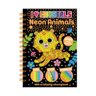 Couverture_I LOVE CRYSTALS NEON ANIMALS