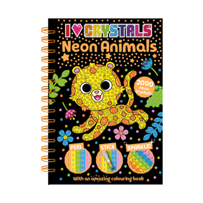 Couverture_I LOVE CRYSTALS NEON ANIMALS