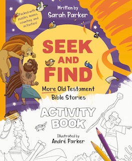 Front cover_Seek and Find: More Old Testament Bible Stories Activity Book