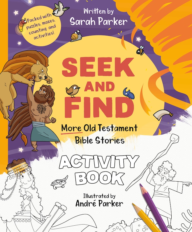 Couverture_Seek and Find: More Old Testament Bible Stories Activity Book