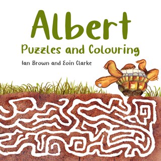 Front cover_Albert Puzzles and Colouring