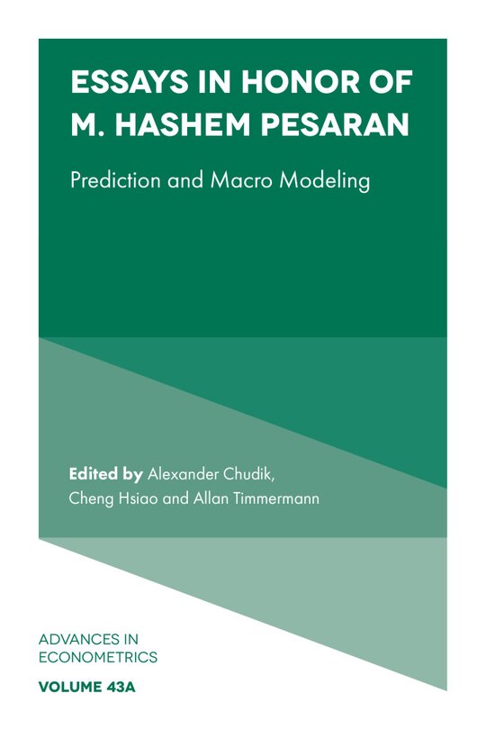 Front cover_Essays in Honor of M. Hashem Pesaran