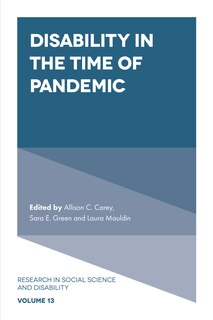 Front cover_Disability in the Time of Pandemic