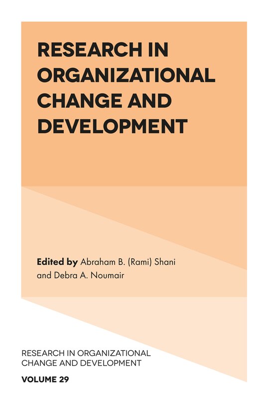 Front cover_Research in Organizational Change and Development