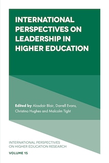 Front cover_International Perspectives on Leadership in Higher Education
