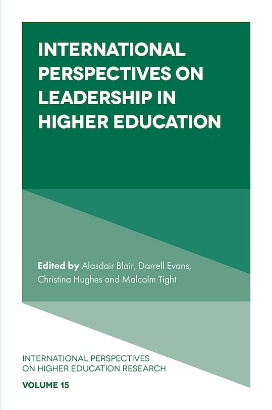 Front cover_International Perspectives on Leadership in Higher Education