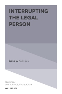 Front cover_Interrupting the Legal Person