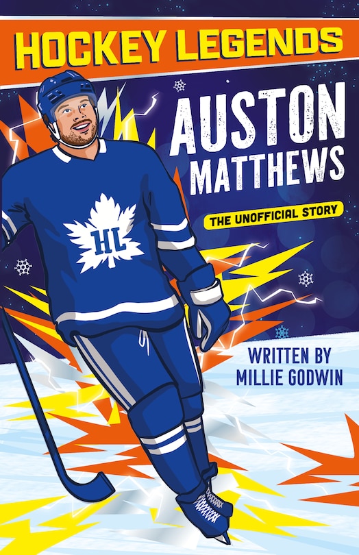 Front cover_Hockey Legends: Auston Matthews