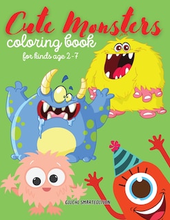 Front cover_Cute Monsters color book