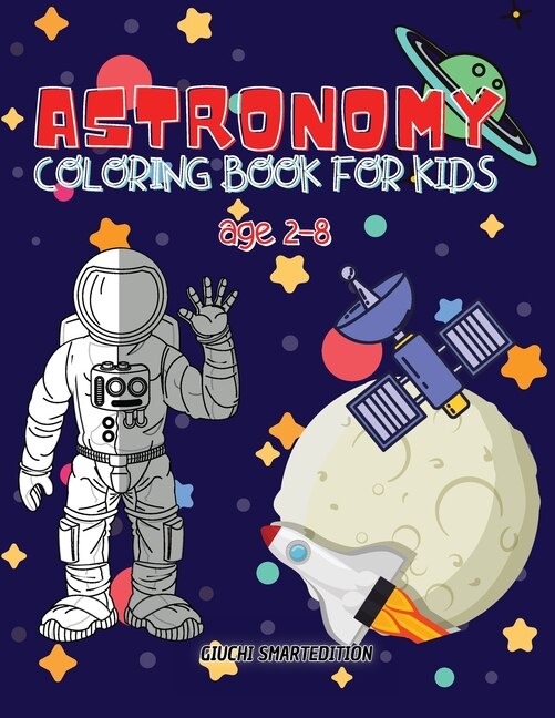 Front cover_Astronomy coloring book