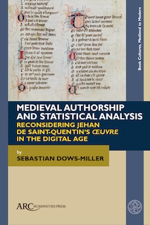 Front cover_Medieval Authorship and Statistical Analysis