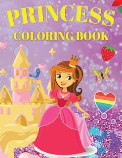 Front cover_Princess Coloring Book