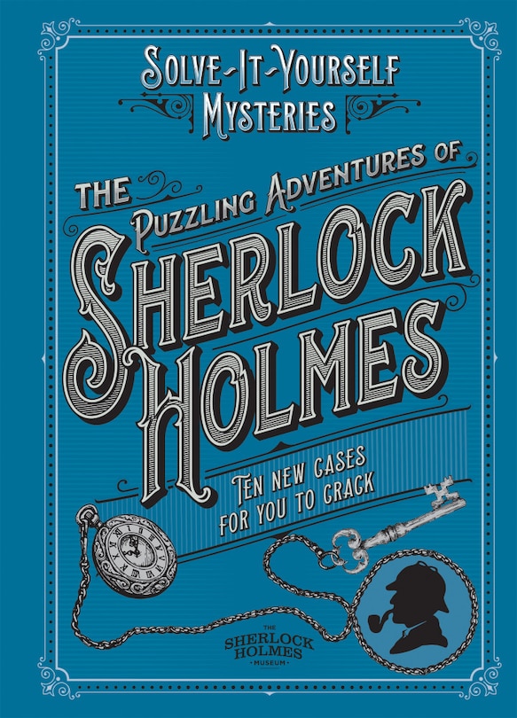 Front cover_The Puzzling Adventures Of Sherlock Holmes