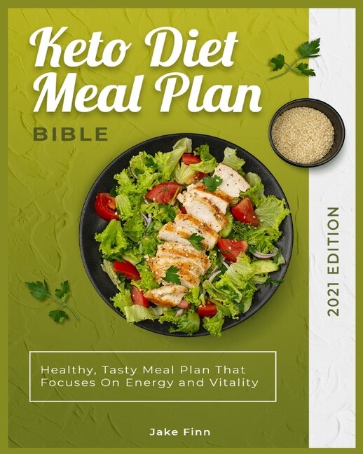 Front cover_Keto Diet Meal Plan Bible 2021 Edition