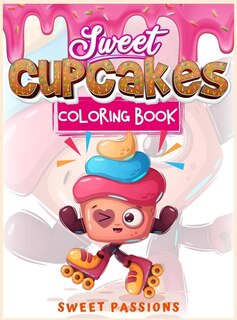 Couverture_Sweet Cupcakes Coloring Book For Adults