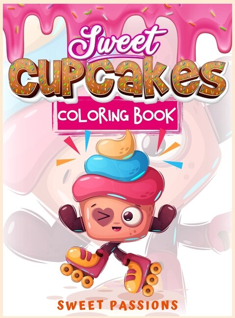 Couverture_Sweet Cupcakes Coloring Book For Adults