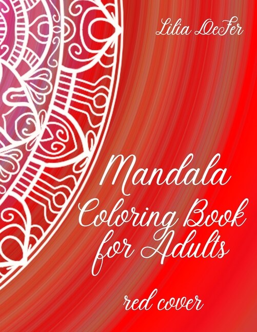 Front cover_Mandala Coloring Book For Adults