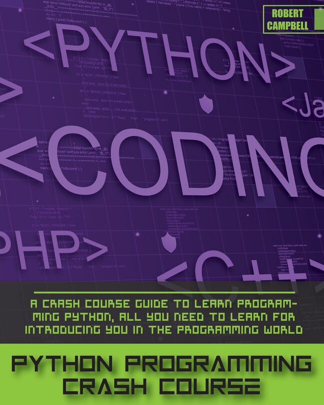 Front cover_Python Programming Crash Course